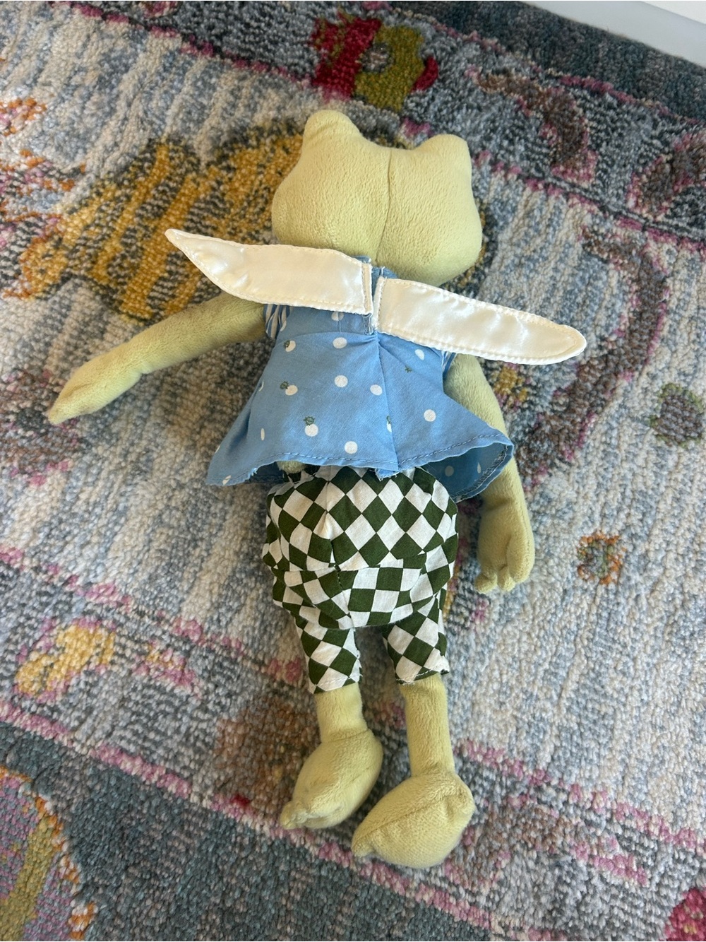 IKEA fabler groda green fairy frog plush - Picture 2 of 3